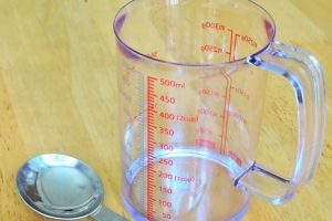 お菓子作りでは分量が一番大切